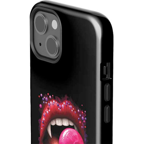 Vampire Skull Lollypop by Sarah Richter iPhone 15 Impact Case